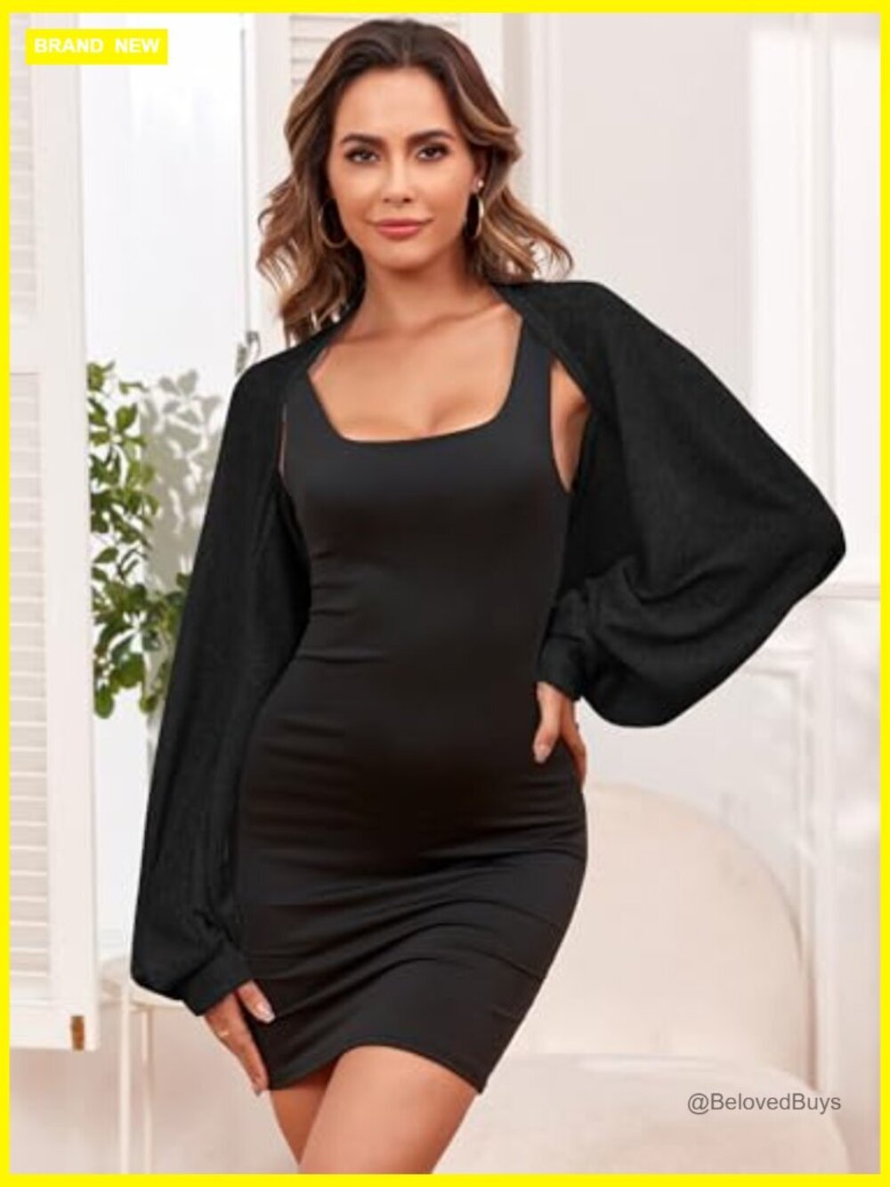 Sheer Shrug Y2K Long Sleeve Cardigan Irregular Tie Front Bolero Lightweight - Picture 4 of 6